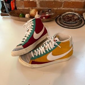 Nike Blazer Mid 77 Vintage Multicolor Suede